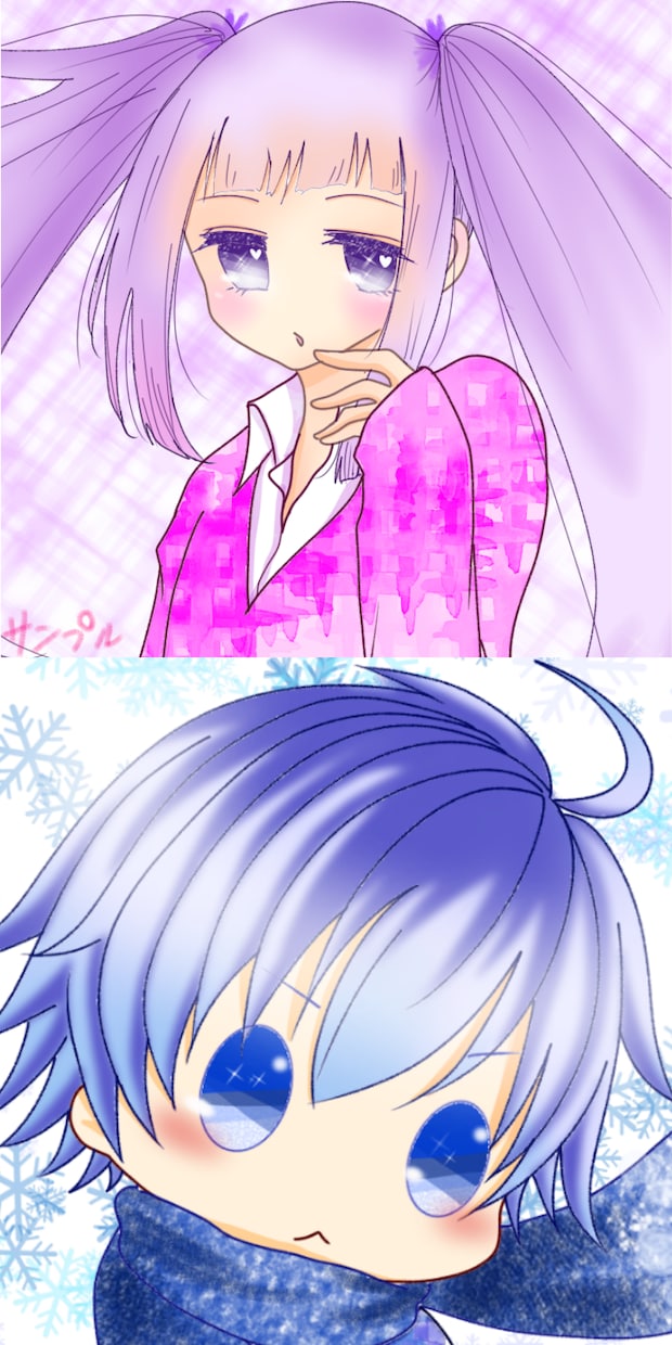 最短２日！SNS用のアイコンイラスト描きます シンプル～萌え系も！なんでも描きます！ イメージ2