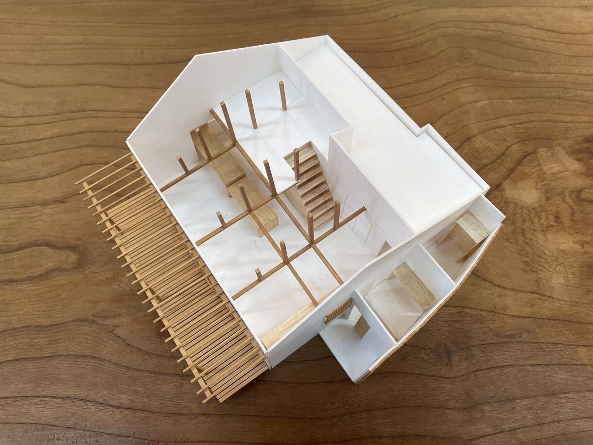 1/50・1/100の建築白模型を制作します 一級建築士が精度良く模型を制作します！ イメージ2