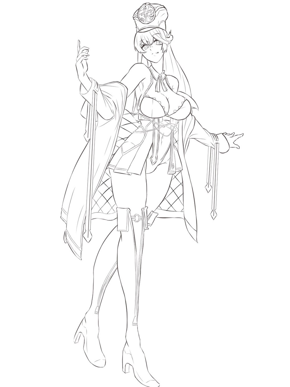 ご希望いただいた雰囲気でキャラクターを描きます 全体的にさっぱりした全身イラストを描きます イメージ4