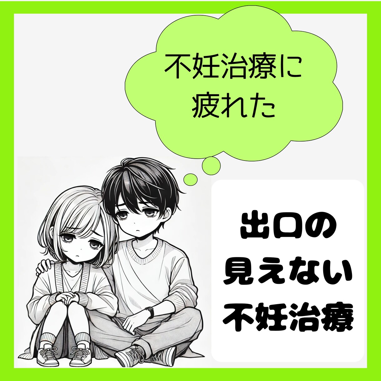 不妊治療に疲れた、チャットで気持ちを聴きます 夫婦間の考え方の違い、仕事との両立大変ですよね イメージ1
