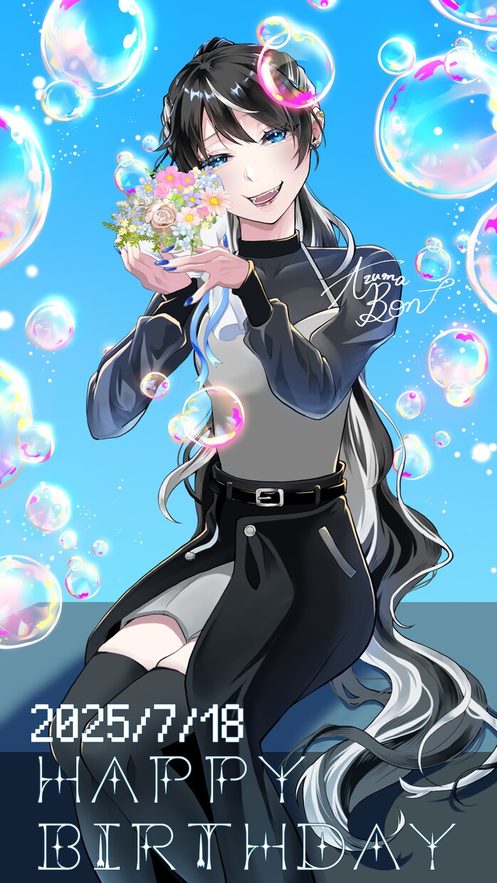 オリジナルアイコン・ヘッダー・イラスト作成承ります 水彩と厚塗りを織り交ぜたイラストです。 イメージ9