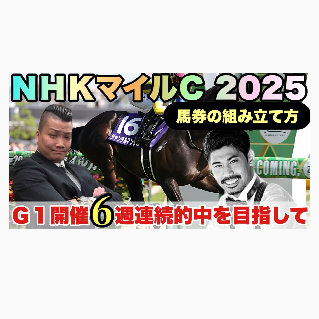 ＮＨＫマイルカップ(G1)馬券の買い方教えます YouTubeピカピカランドセルチャンネル有料サロン イメージ1