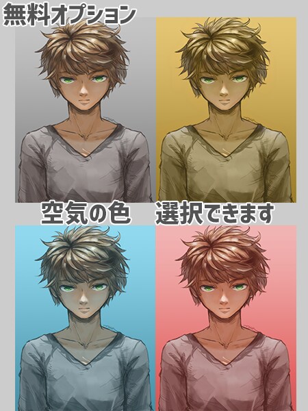 キャラクターイラスト描きます 可愛いのからダークまで　雰囲気重視でお描きします！ イメージ3