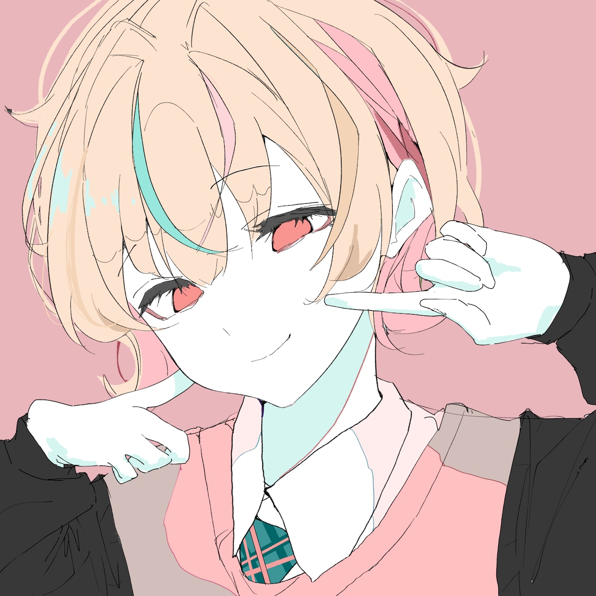 ゆるくて親しみやすいアイコンイラストを描きます やさしい色合いで、気軽に使えるイラストです イメージ1