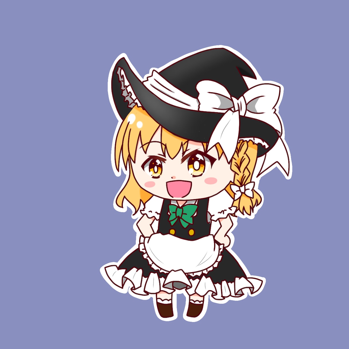 東方プロジェクトのミニキャラを描きます 動画内で小さい霊夢たちを使いたいという方たち必見です！ イメージ2