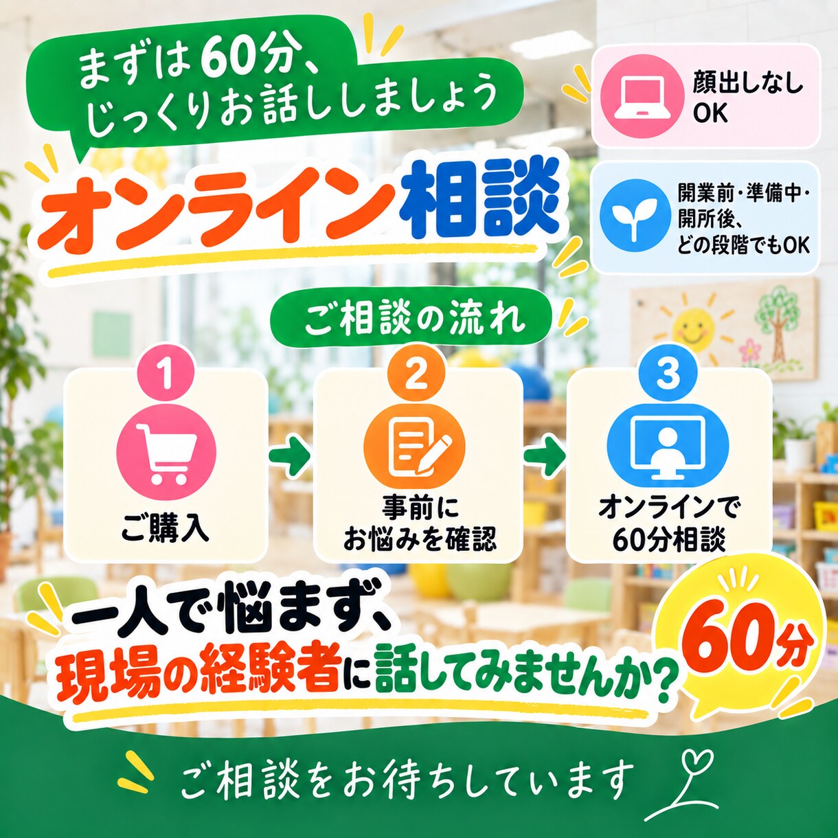 放課後等デイサービスの立ち上げ・運営相談に乗ります 書類じゃない、リアルな現場の相談に乗ります イメージ10