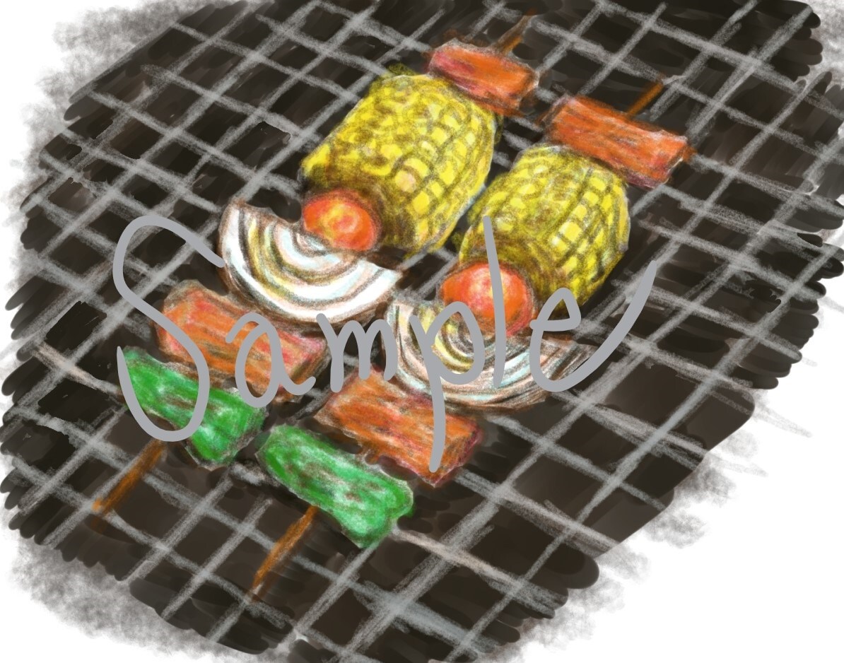 WEBサイト等使用するフードイラストを製作します 様々なイラストのタッチでご希望のフードイラストを製作します！ イメージ6