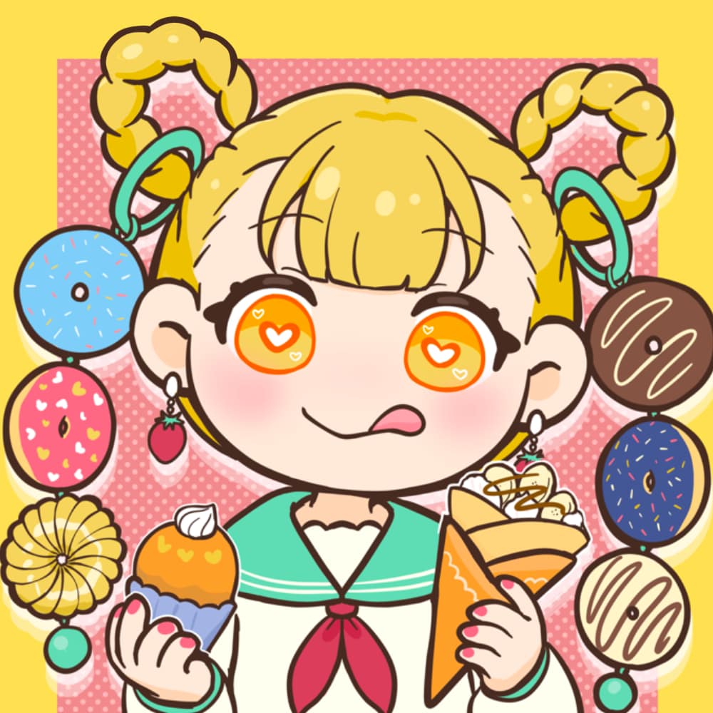 もちもちかわいいSNSアイコン/イラスト描きます ゆるもちPOPなイラストをアイコンにしませんか？ イメージ1