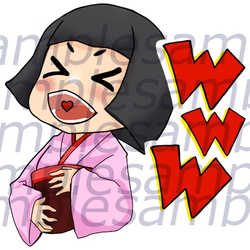 配信サイト用スタンプイラスト制作します 文字入れエフェクトもお好みのデザインに対応します イメージ3