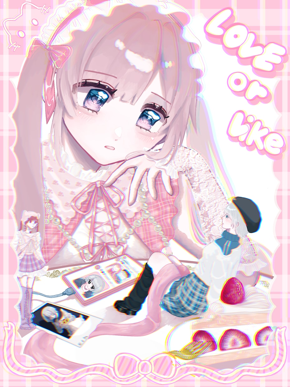 可愛いSNSアイコン・サムネ・一枚絵等描きます 夢絵・アイコン等描きます！絵柄少し変更できます♡ イメージ2