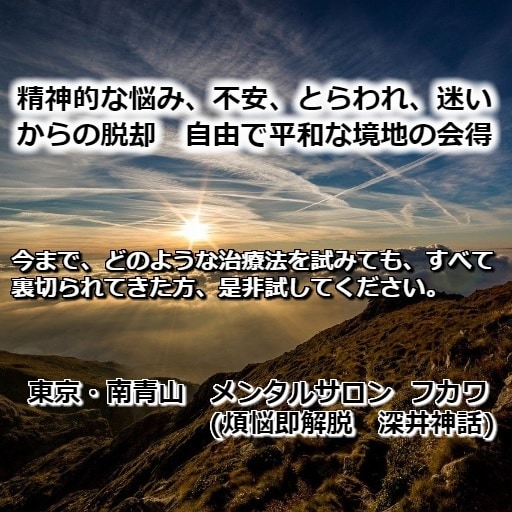 精神的な悩み、不安、とらわれから脱却します 煩悩即解脱、自由で平和な境地の会得 イメージ1
