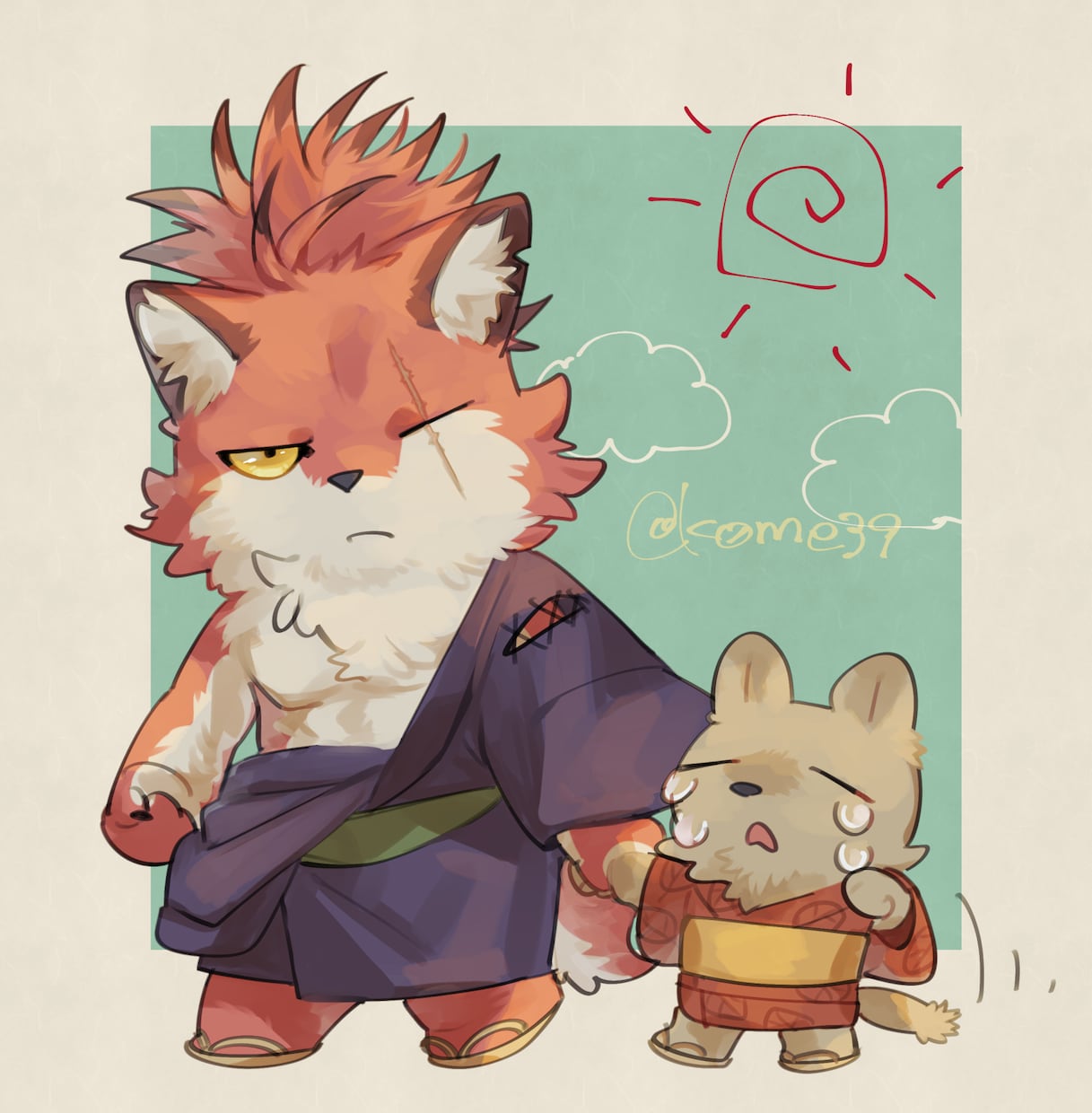 デフォルメキャラクター描きます キャラクターをデフォルメします イメージ3
