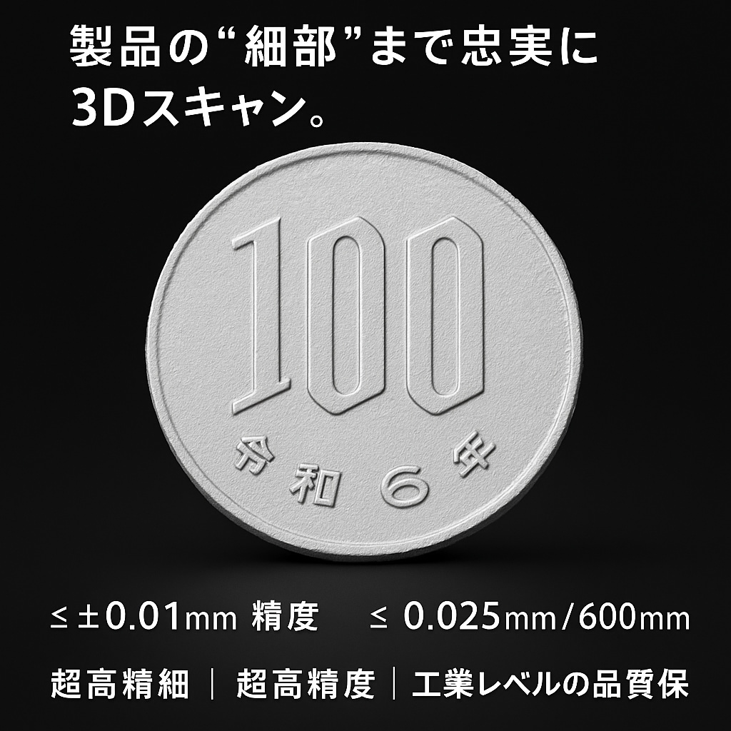 歯/エアガン/車/バイク部品 現物をスキャンします 3Dスキャンをしてデータ化しましょう！ イメージ1