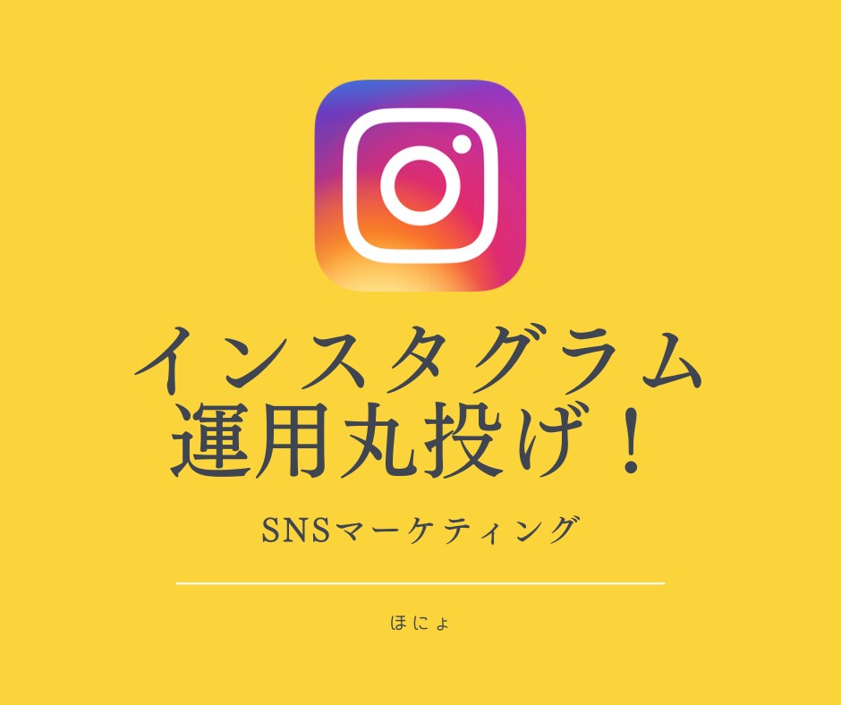 インスタのプロがあなたのインスタグラムを運用します 【ブランディングのプロ】全部丸投げもOK！ イメージ1