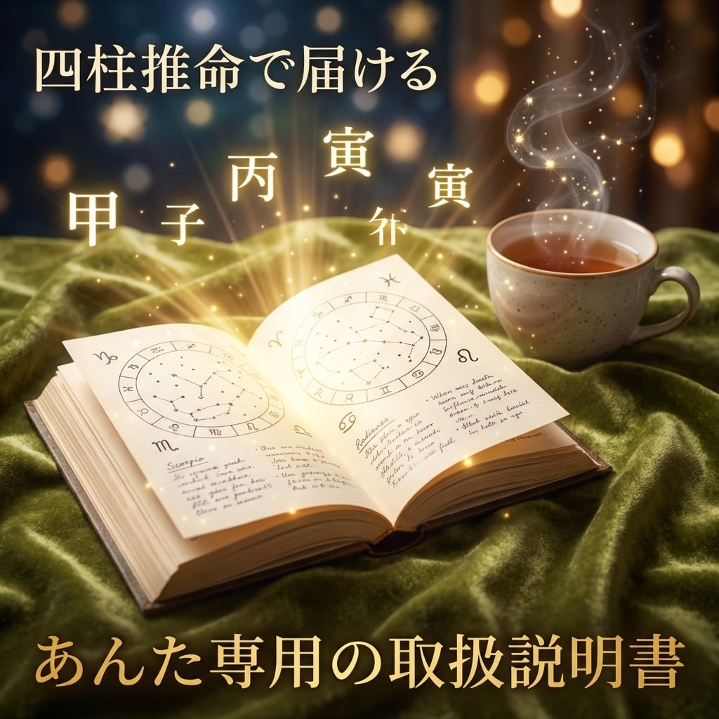 コンプレックスを才能にかえます そのコンプレックス才能や◆四柱推命で視るあんたの取扱説明書 イメージ3