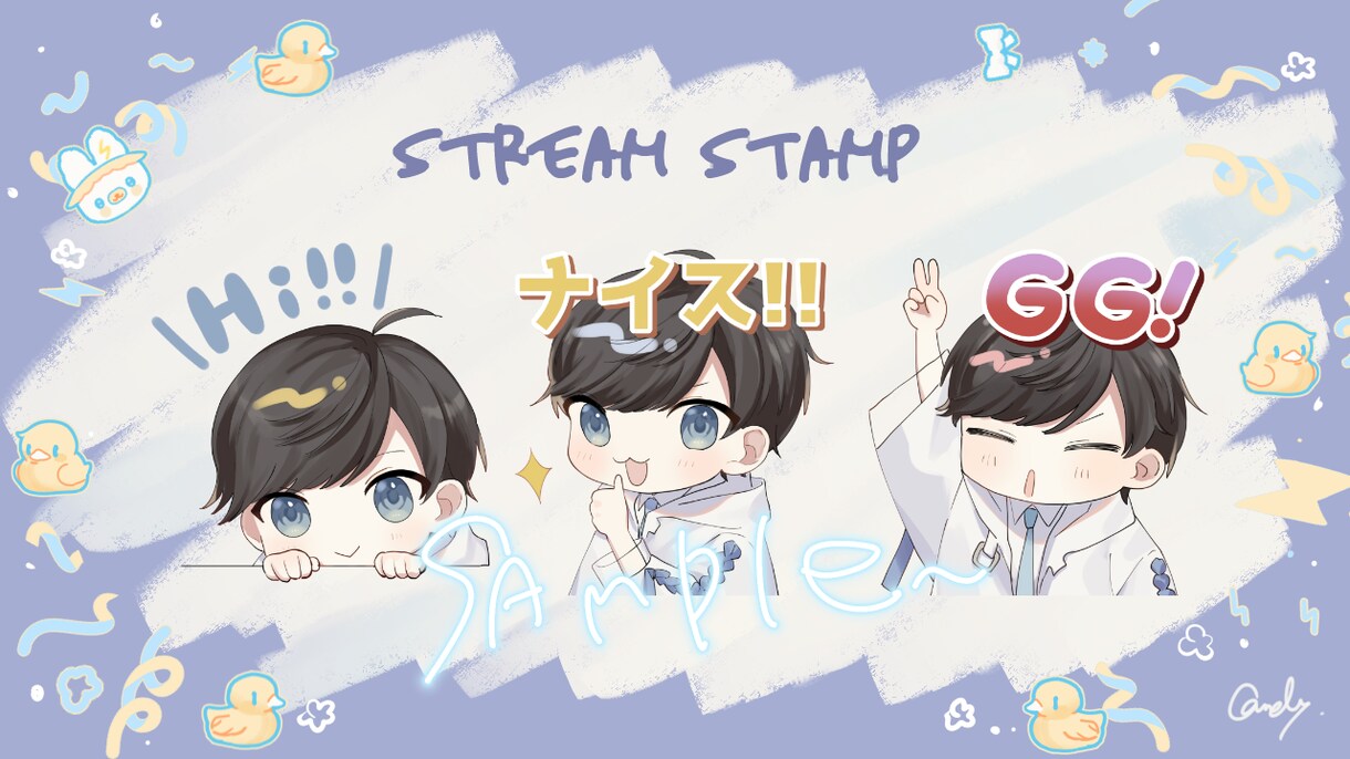 かわいいイラストを描きます アイコンやスタンプ、立ち絵に一枚絵まで幅広く描きます！ イメージ7