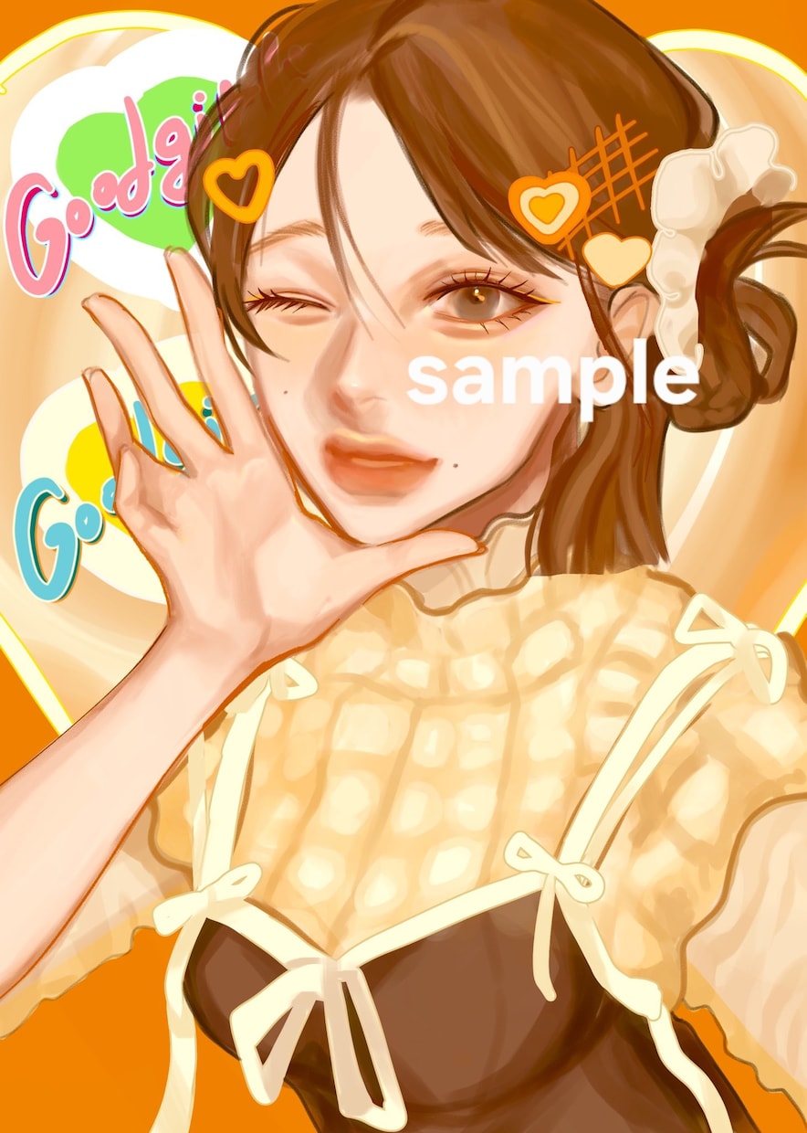 アイコン・装丁・動画サムネなどのイラストを描きます お任せはもちろんメイクやファッション等こだわりたい方は是非✨ イメージ6
