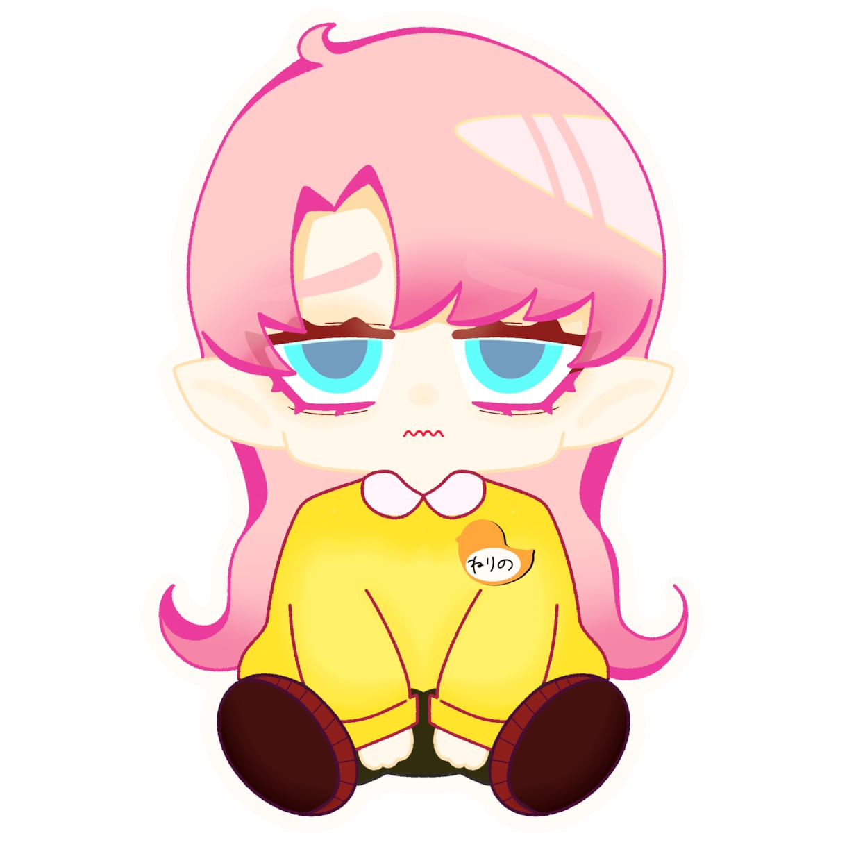 ジト目量産イラスト描きます【商用OK】ます じと〜っとかわいい、量産します♡ イメージ1