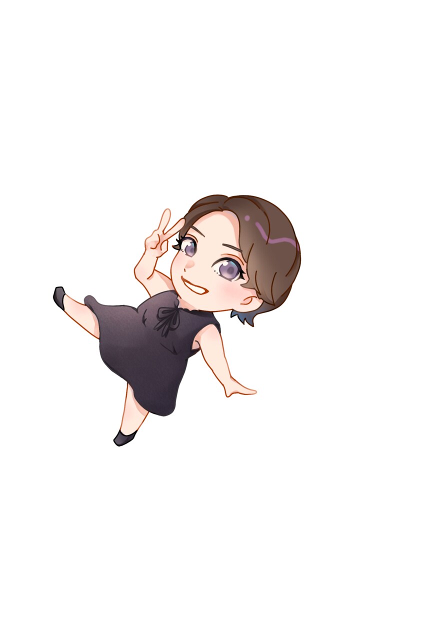 Vtuberさん必見！SDイラスト描きます サムネやアイコン、アクキーなどにぴったりなイラストです。 イメージ3