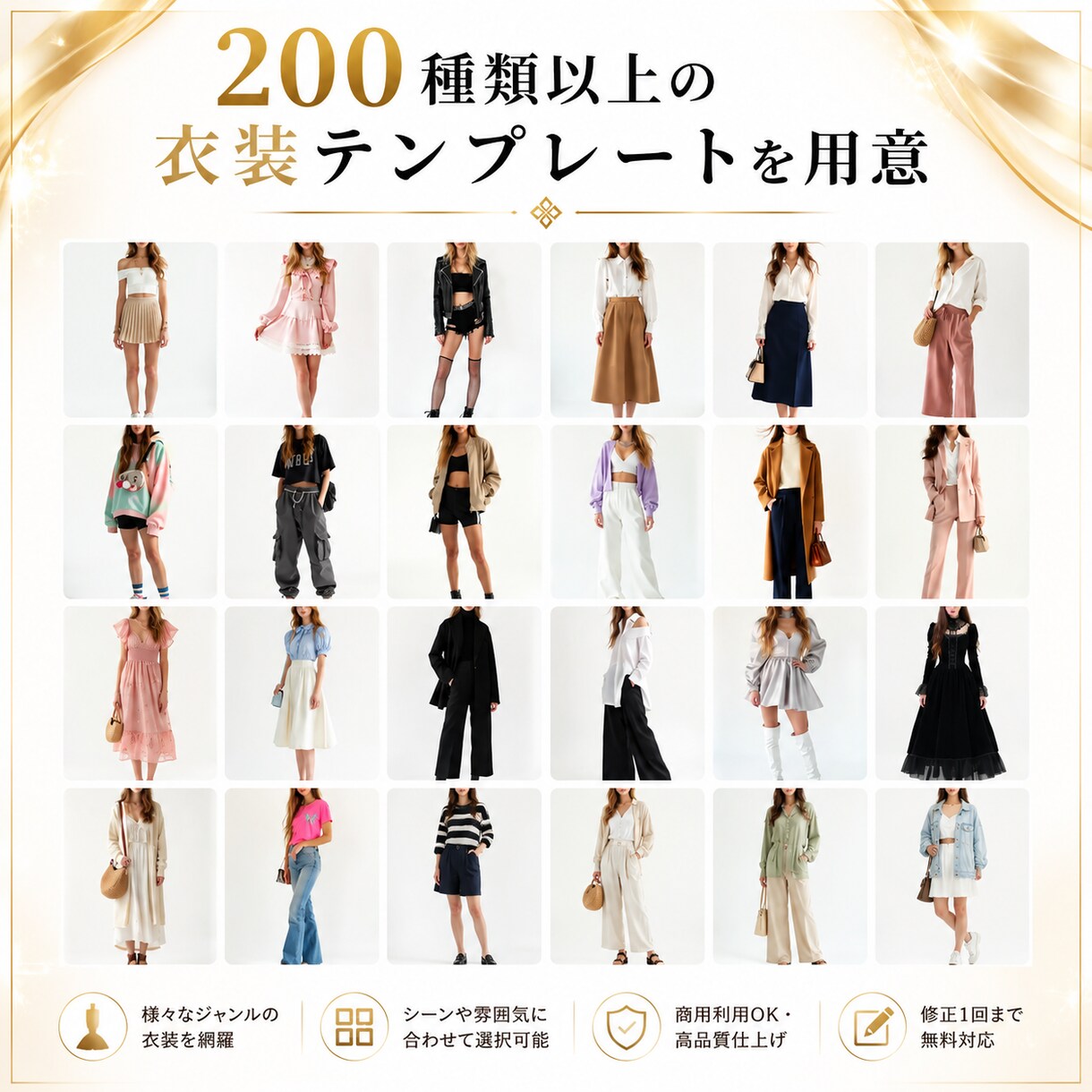 AIでプロ品質の写真を制作します 撮影不要・低コストで自然な本人写真をお届け イメージ2