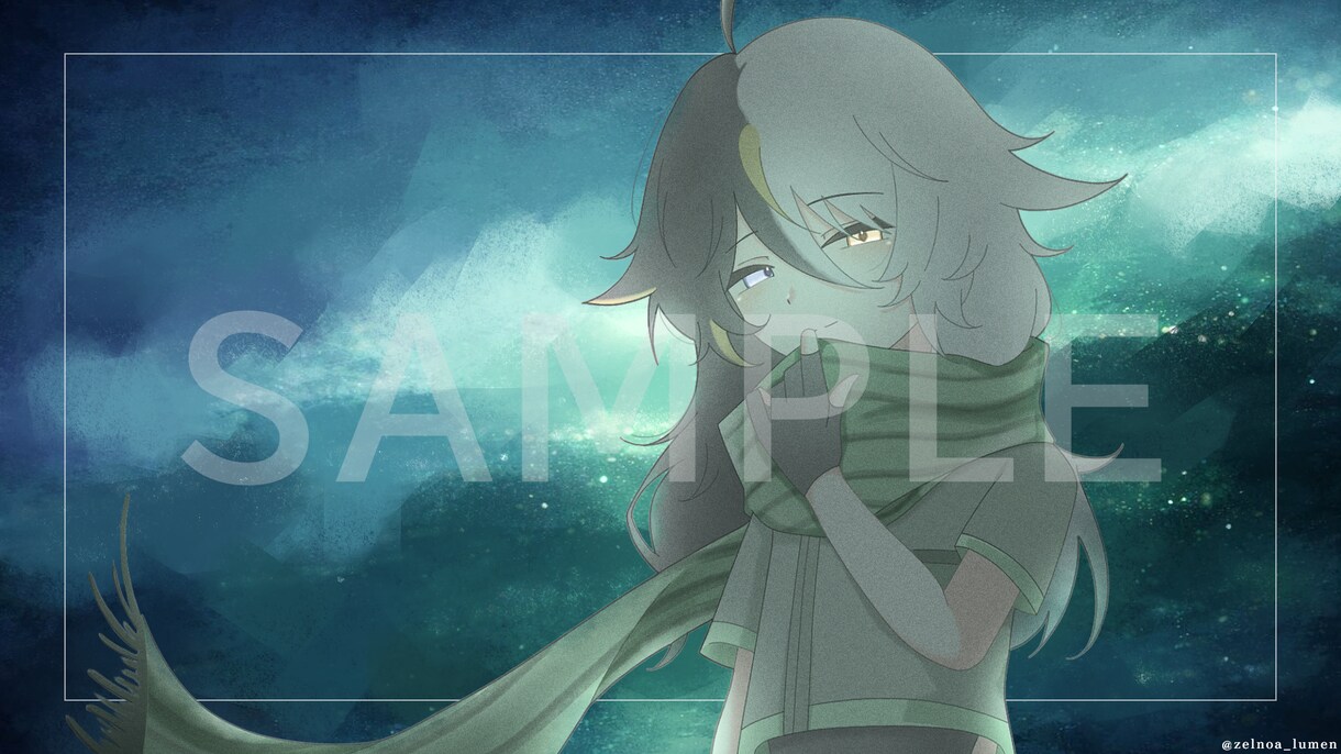 SNS◎歌ってみたや立ち絵のイラストを描きます 1つ1つ心を込めて大切に描かせていただきます イメージ1