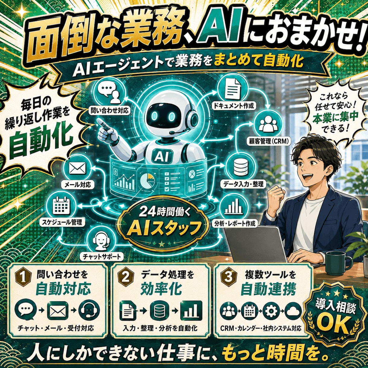 生成AIで業務システムを開発しますます 要件整理・設計・開発・データベース構築・AI連携まで一貫対応 イメージ5