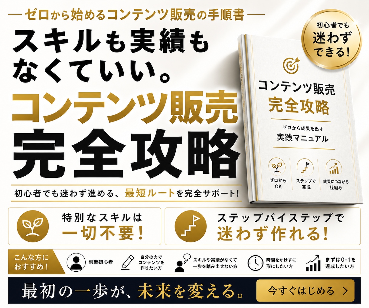 最速でコンテンツ販売を作成する方法を教えます 初心者でも簡単に販売できる！！コンテンツ販売マニュアル イメージ1
