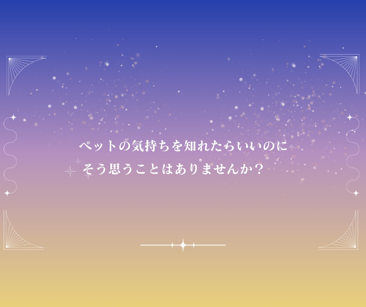 大切なペットがあなたに伝えたい想いを届けます 飼い主さんと心を繋ぐペットタロット！虹の橋の子にも対応 イメージ2