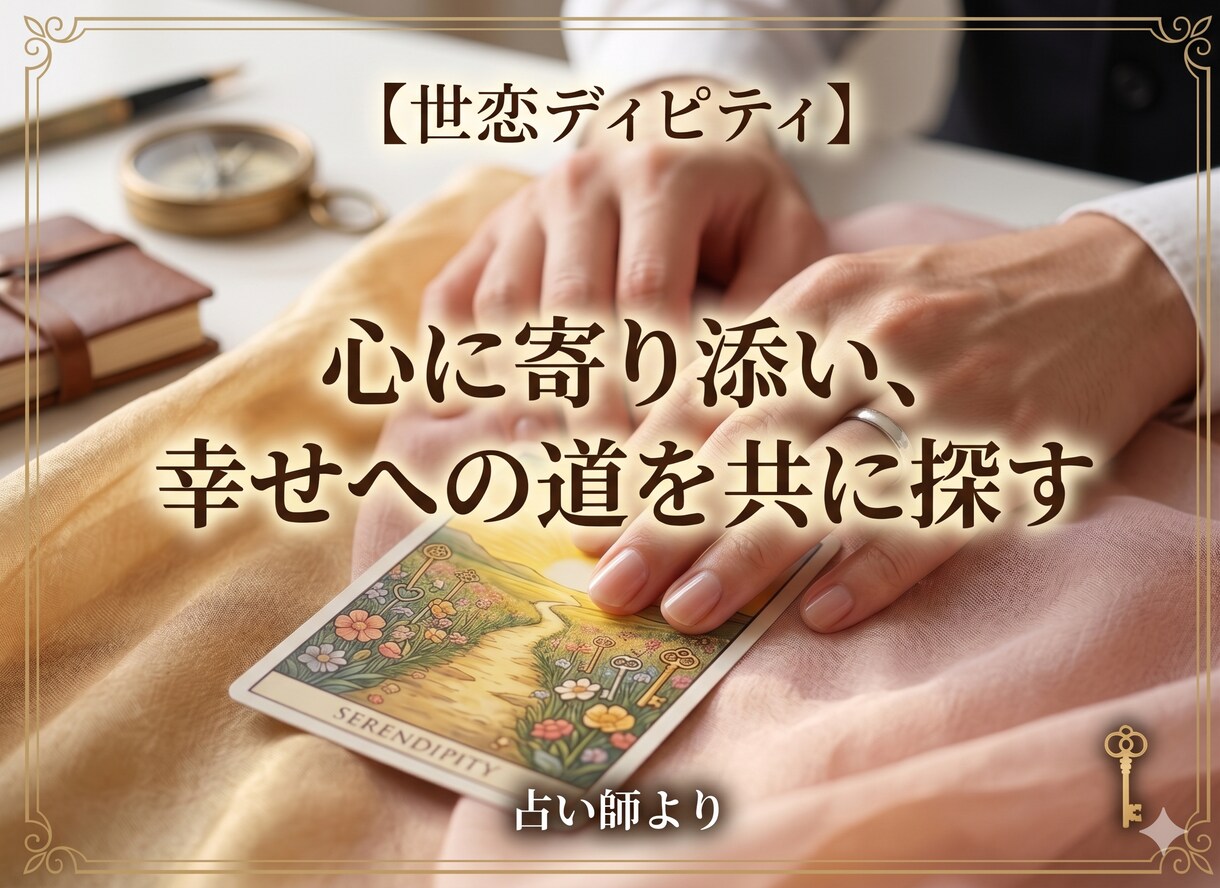 タロット×星座×数秘×姓名判断で恋愛鑑定しますます 四つの叡智で、あなたの恋愛の真実を読み解きます イメージ4