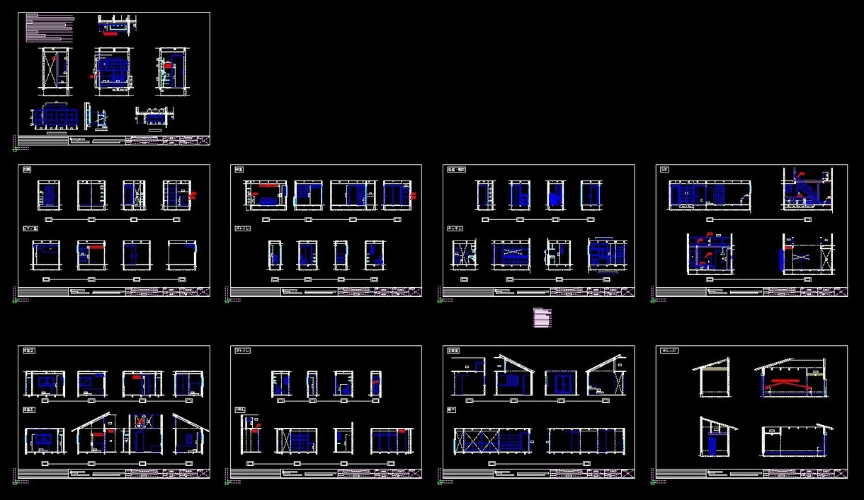 住宅図面（平面・立面）作成します JW CAD・現役設計者対応。 イメージ2
