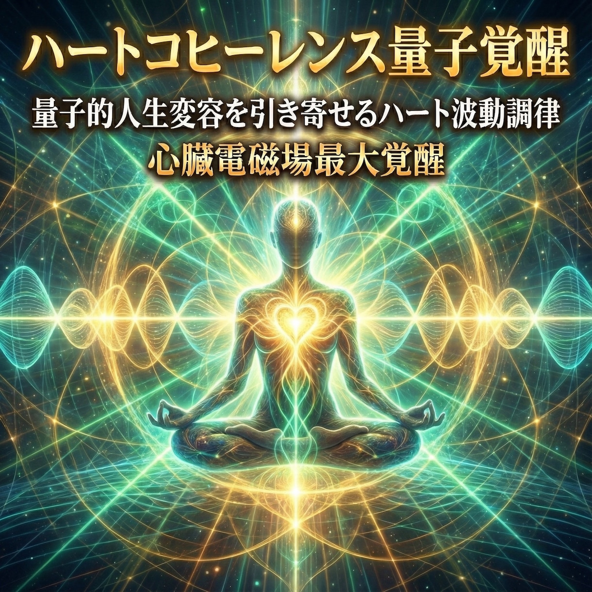 ハートコヒーレンス量子覚醒　光で内側から変容します 心臓電磁場最大覚醒　量子的人生変容を引き寄せるハート波動調律 イメージ9