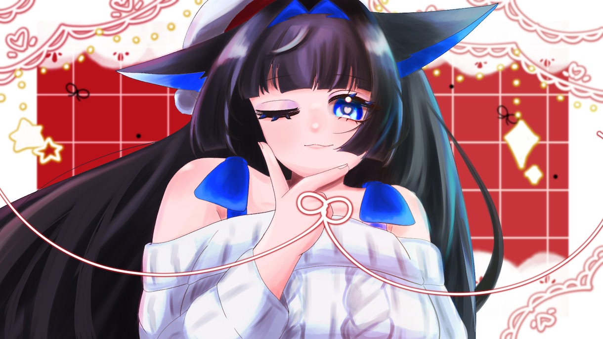 かわいい女の子を描きます サムネイル・立ち絵などを描きます イメージ1