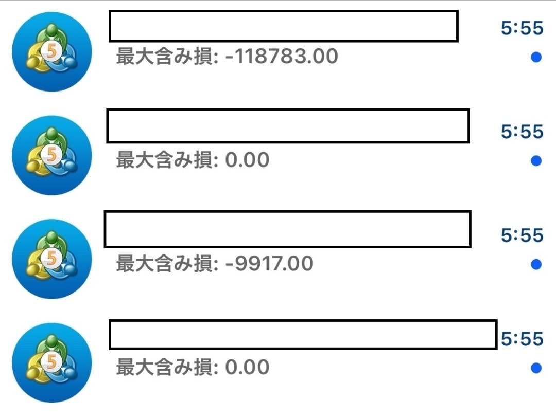 最大含み損、利益通知インジケーターあります EAの最大含み損、利益を通知するインジケーターを提供します。 イメージ3