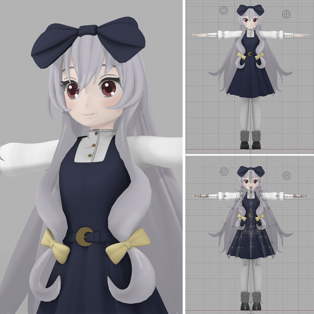 アバターとして使用可能な3Dモデルを制作します プロが品質にこだわって制作！有名キャラクターの制作実績多数！ イメージ2