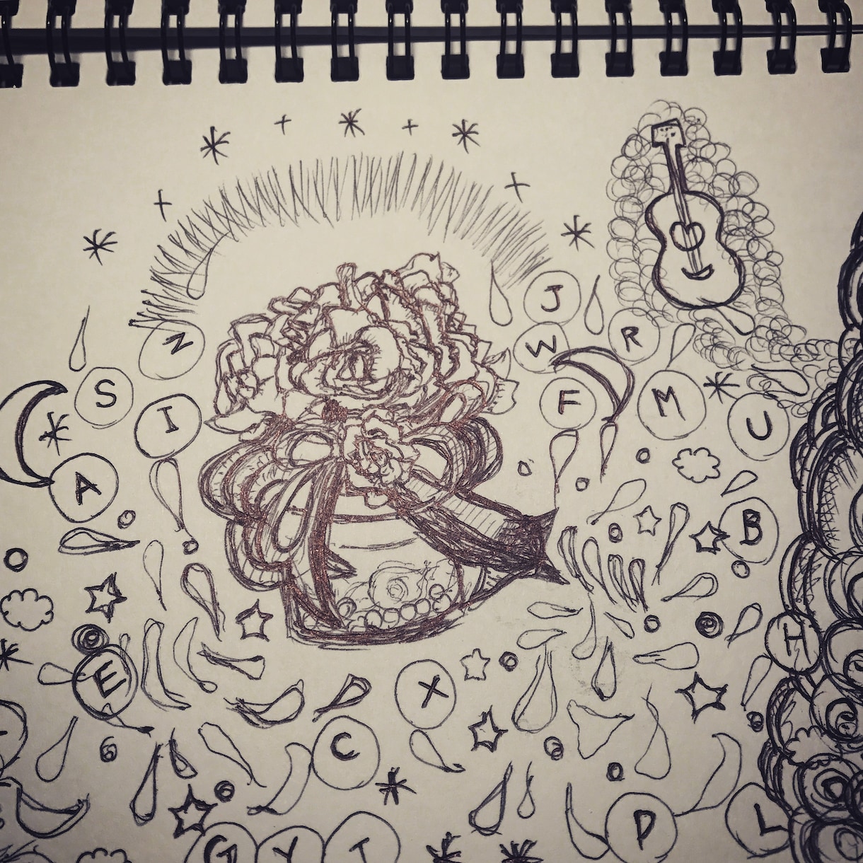 あなたの依頼に添えてボールペンアートを描きます 個性的なアートで心癒されたい方へ イメージ2