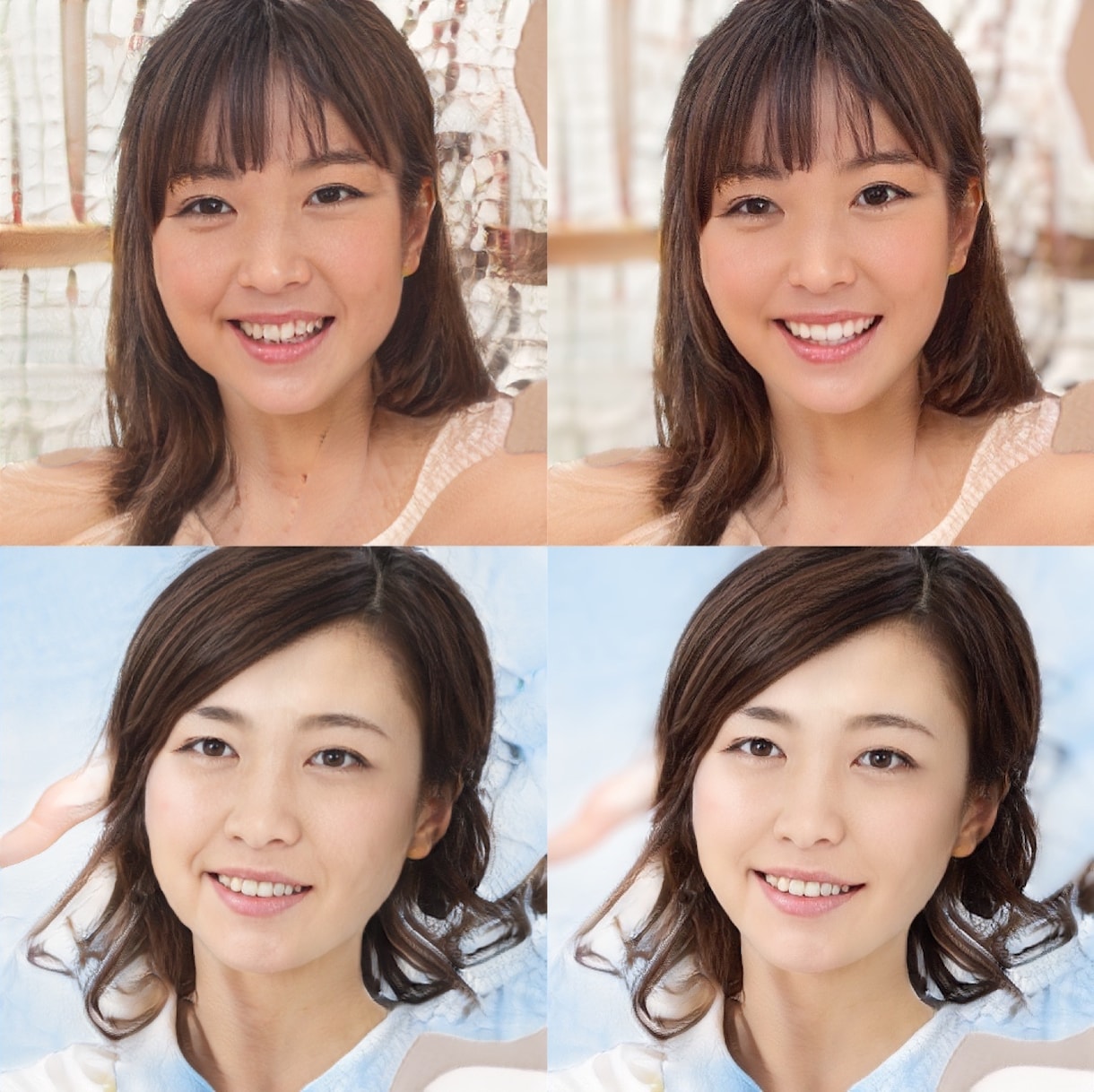 1枚500円〜人物写真レタッチ(加工修正）します 肌を綺麗に・ピアス消し・目を大きく・顔を小さくetc... イメージ3