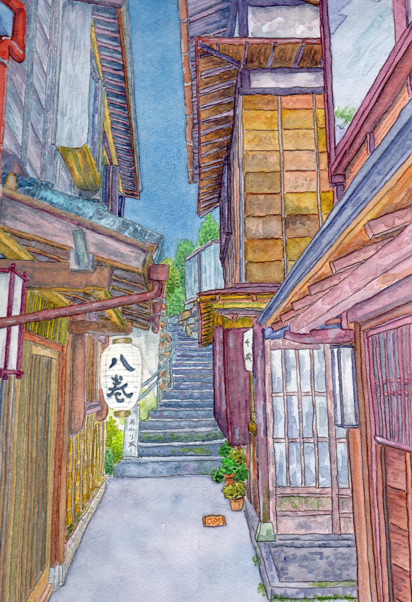 お店や観光用パンフレットの表紙や挿絵描きます ほんわか、暖かいイラストを描きます イメージ1