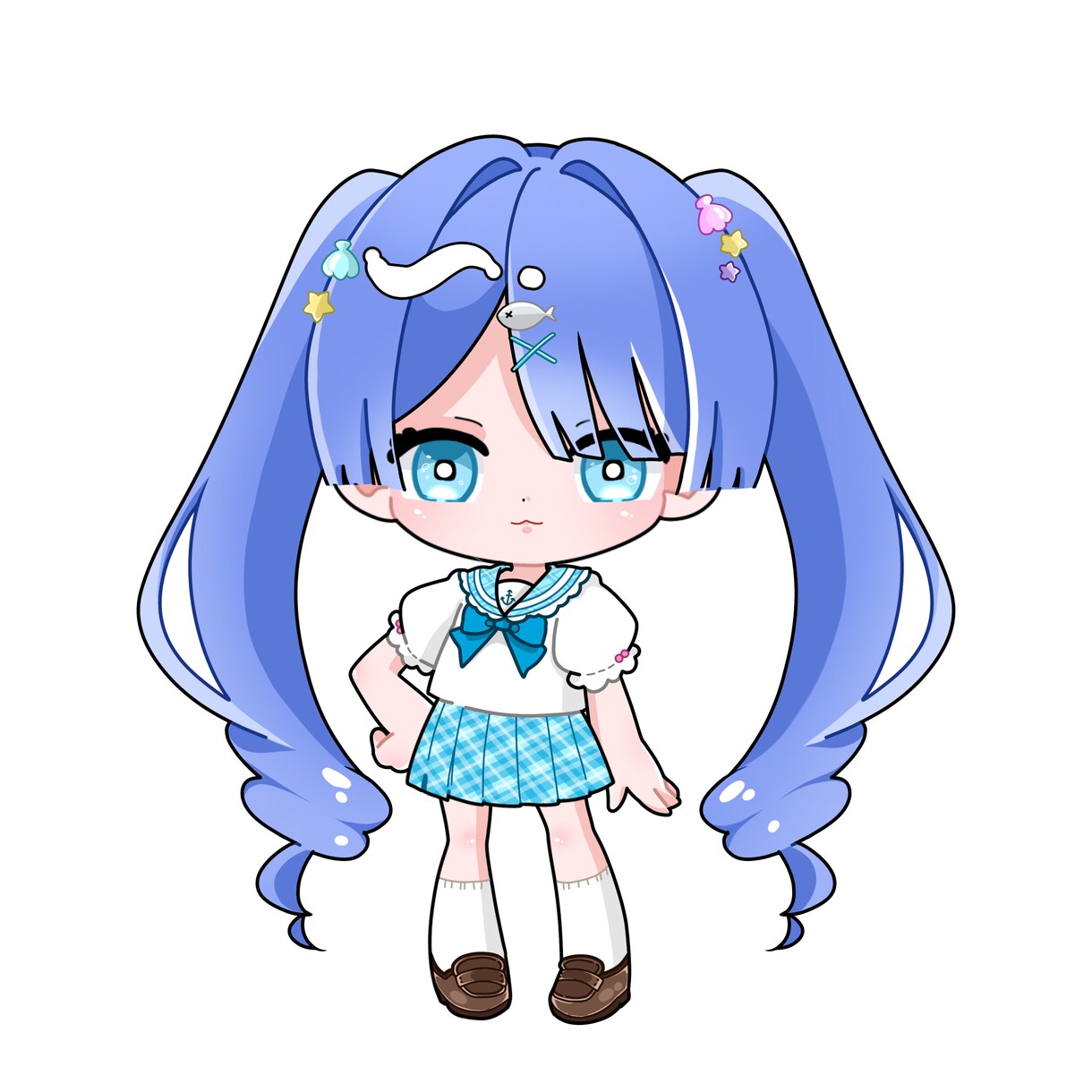 キャラをちっちゃく可愛く描いちゃいます 商用利用込、ペア〇ポーズ指定〇複数枚依頼〇 イメージ2