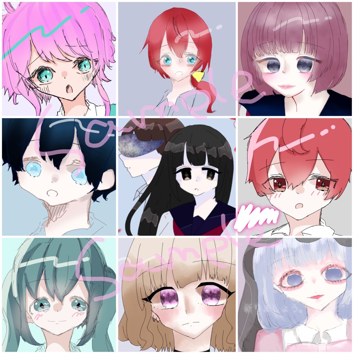 アイコンを描きます あなただけのオリジナルを作成致します イメージ2
