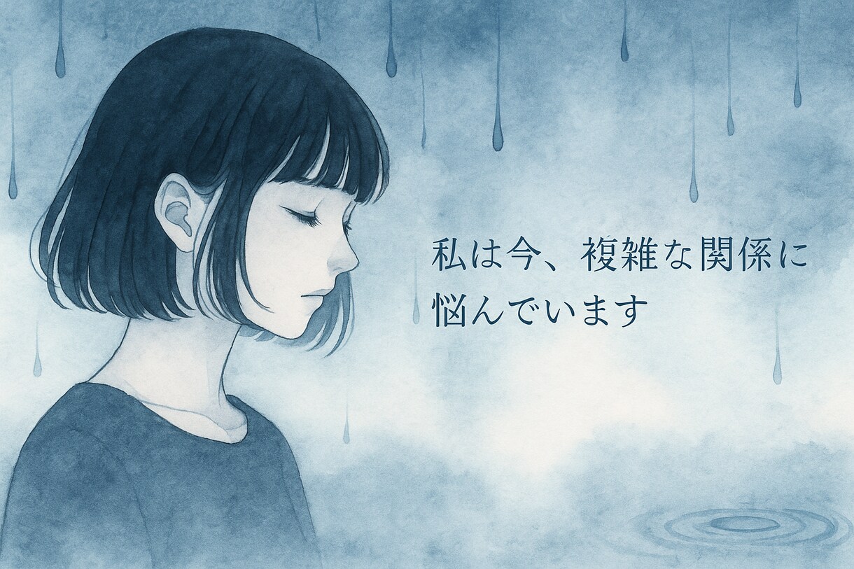 辛い恋の相談、否定せず丁寧に聞き、寄り添います 誰にも言えない・一途すぎて辛い恋・自己肯定感の低さに悩む方へ イメージ1