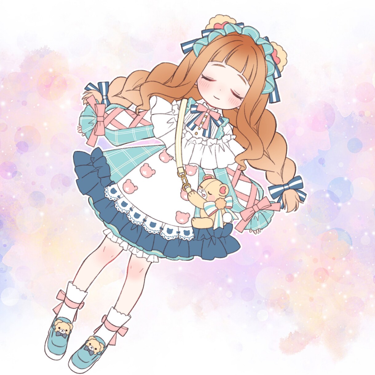 かわいいデフォルメ♡SNSアイコンなどお描きします かわいいデフォルメキャラクター描かせて下さい♡ イメージ9