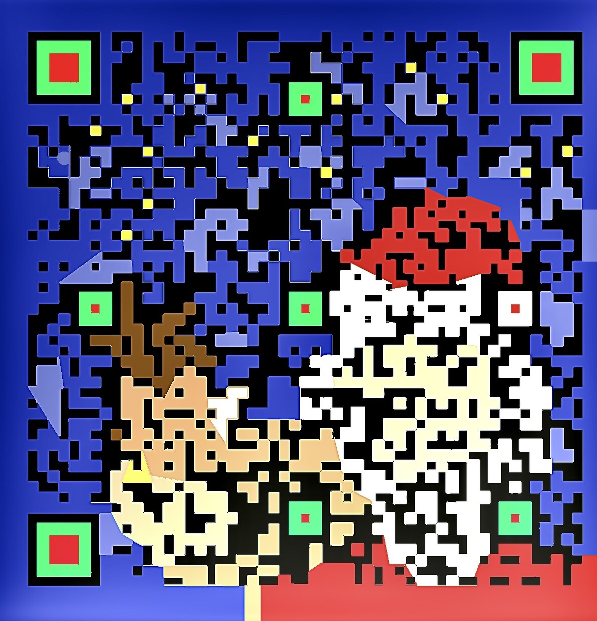 QRコードART制作します QRコードがARTに！？そして、スキャンも可能！！ イメージ2