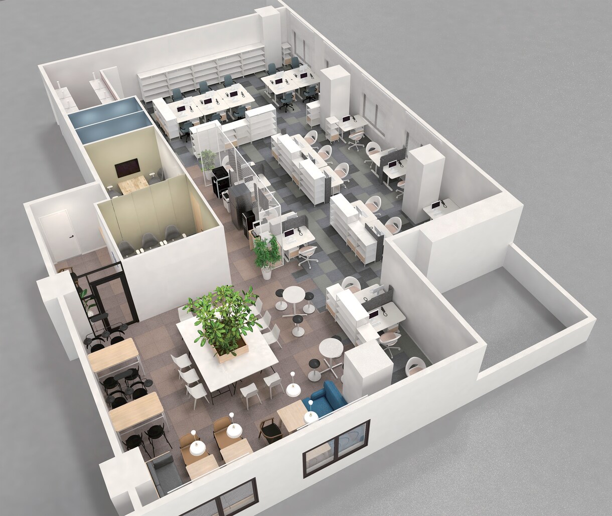建築CGパースの制作を承ります 店舗、住宅、マンション、etc イメージ2