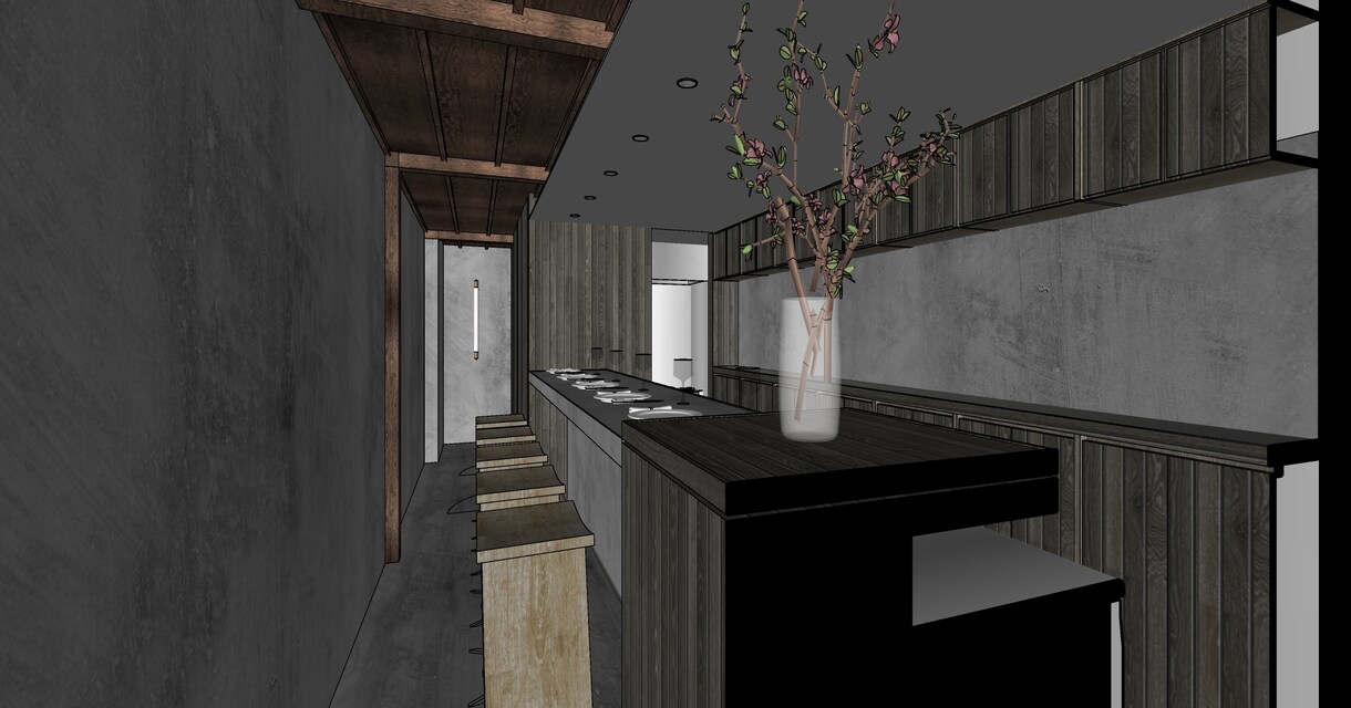 sketchup（スケッチアップ）データ作成します 内装アトリエ事務所での経験を活かしてイメージを形にします イメージ9