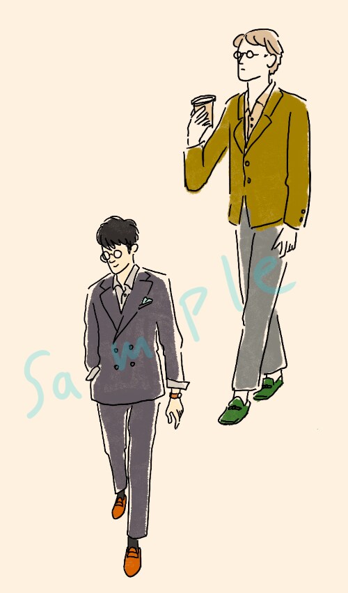 商用可◯シンプルイラストお描きします 表紙、挿絵、似顔絵、ペット、LINEスタンプも イメージ7