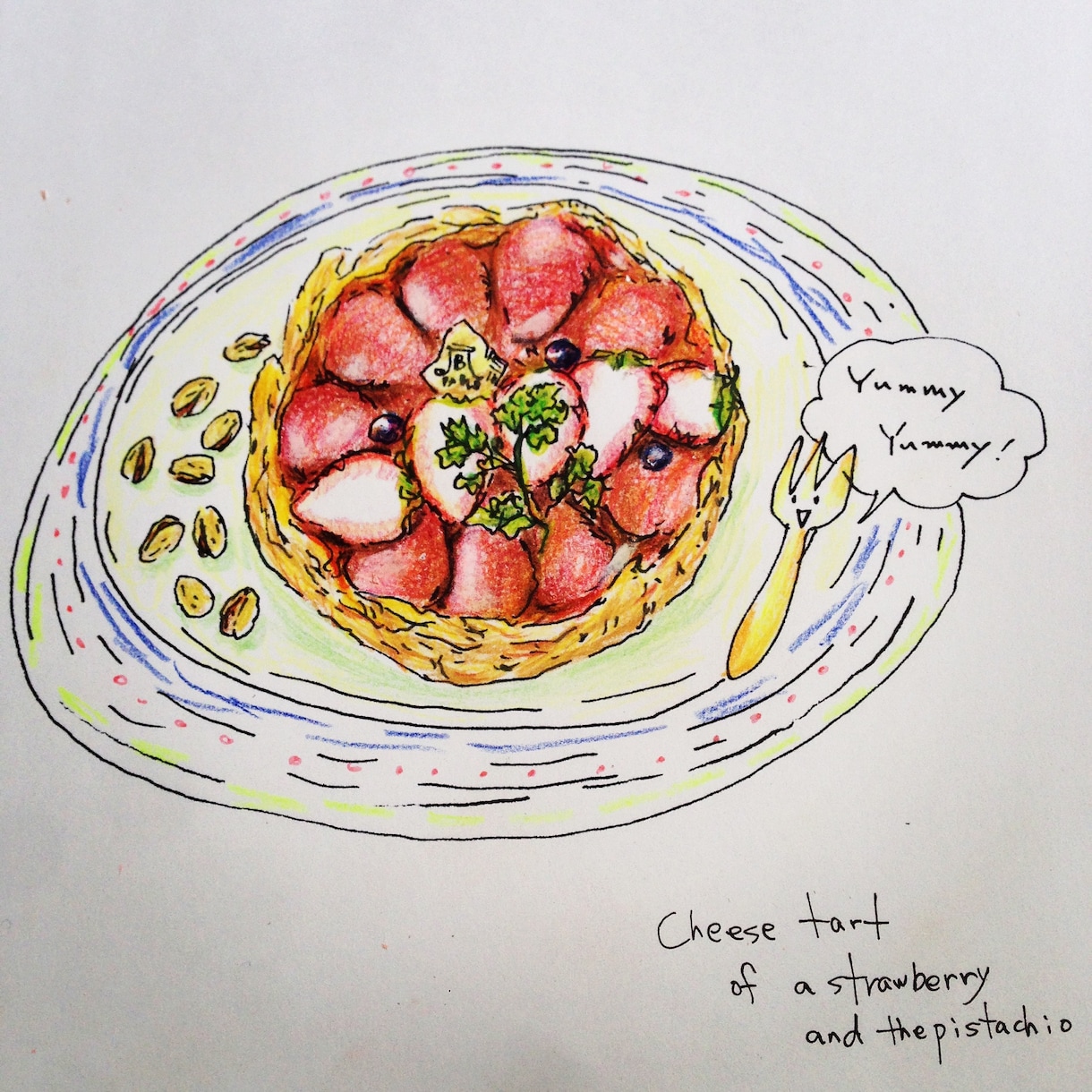 ほっこりあったかいおいしそうな食べ物描きます！ます 食べ物と共にお店の紹介も可能！ イメージ5