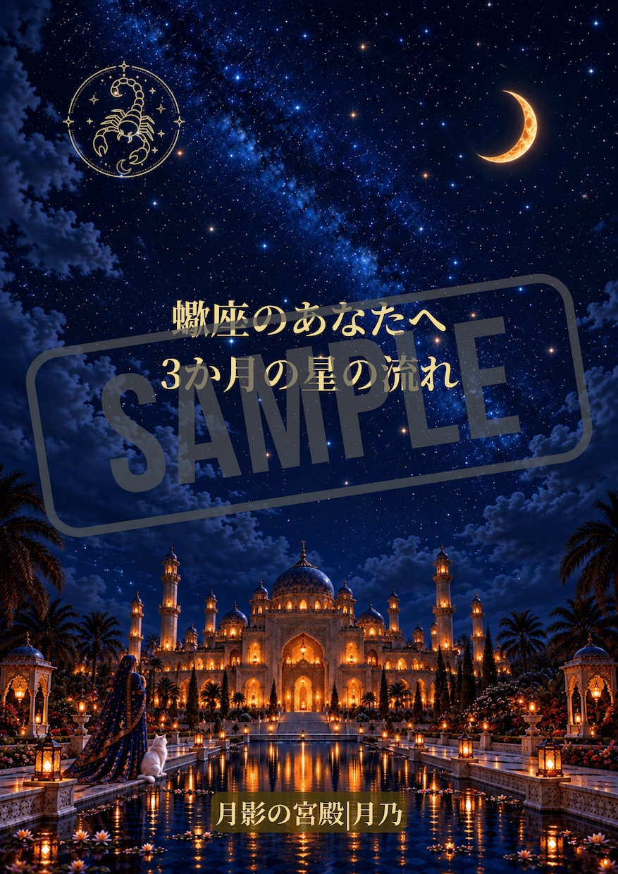 あなたの3か月の星の流れを丁寧に読み解きます 出生図から2026年10〜12月の星の流れを丁寧に鑑定 イメージ1