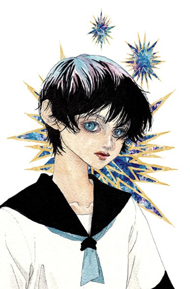 アナログ画材でSNSアイコン描きます アイコンも個性派志向のあなたへ耽美系アナログイラスト イメージ2