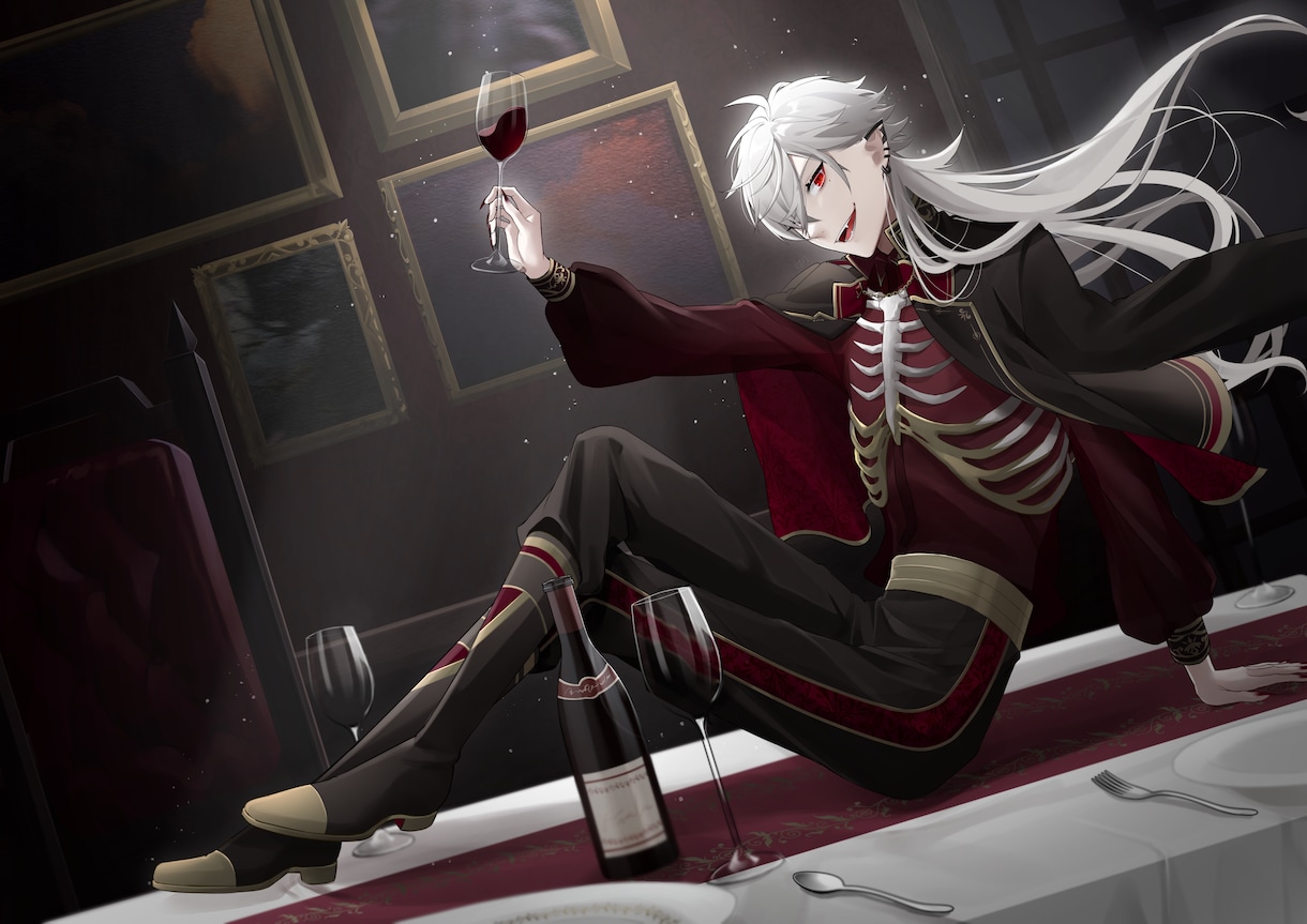 Vtuber様向け！写真撮影致します 素敵な瞬間を切り取ったイラストを制作致します！ イメージ2