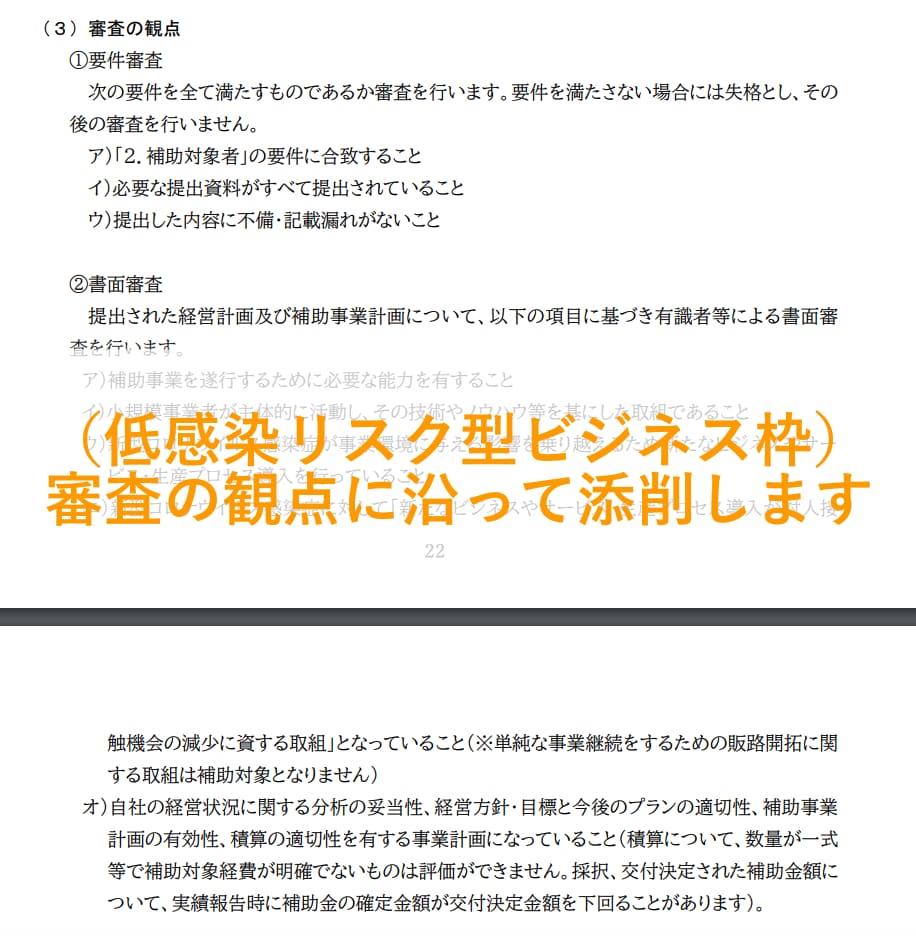 小規模事業者持続化補助金の申請書を添削します 経済産業省が認定する経営革新等支援機関が改善点をアドバイス！ イメージ6